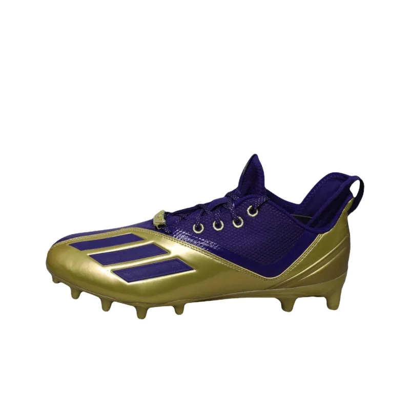 Adidas Adizero Scorch Abrasion Resistant Soccer Shoes Men's Blue Gold Color-1