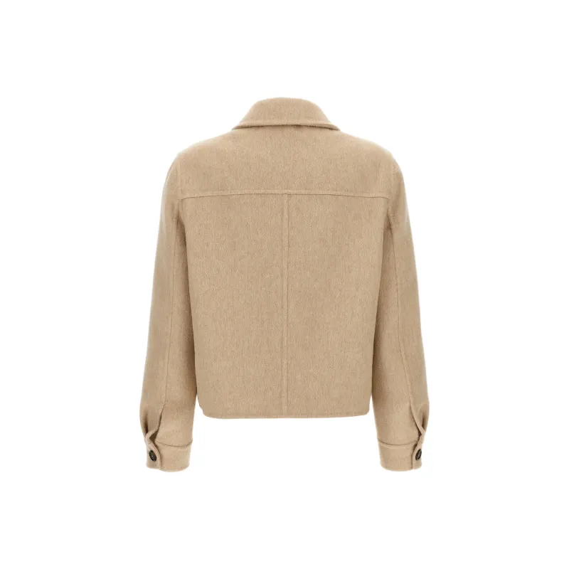 Brunello Cucinelli Jackets & Coats Women's Cream-1