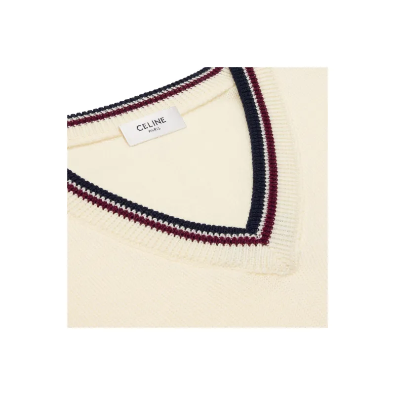 CELINE Tank Tops Men White-2