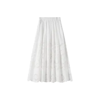 SHUXI Casual Long Skirt Women's