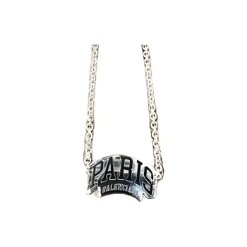 Balenciaga Necklaces Unisex Silver