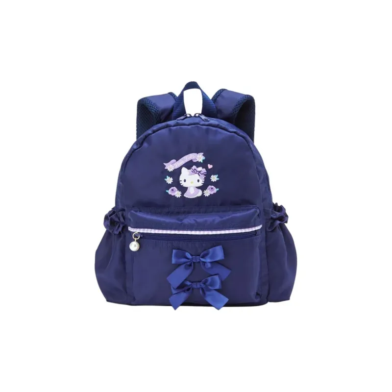 Sanrio Hello Kitty Polyester Backpack Trumpets Kids' Blue-0