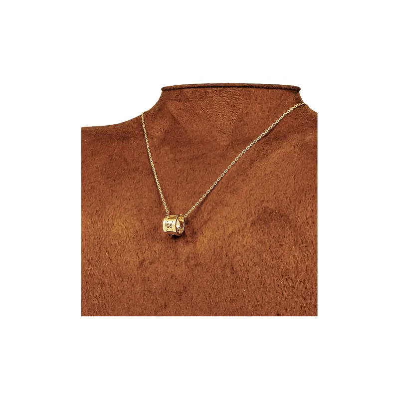 GUCCI 18K Gold Necklaces Women's Gold-3
