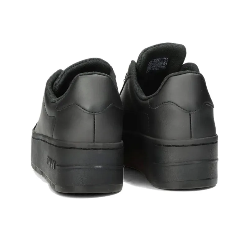Tommy Hilfiger Low Top Skateboard Shoes Women's Black-4
