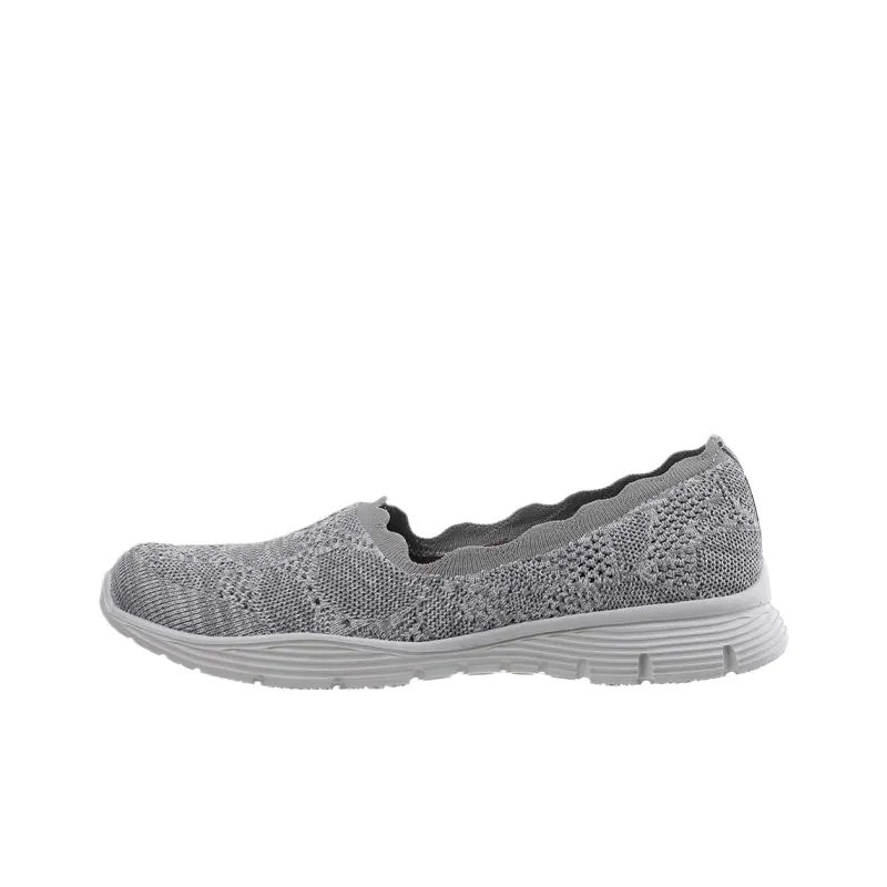 Skechers Seager Low Top Casual Shoes Women's Gray-0