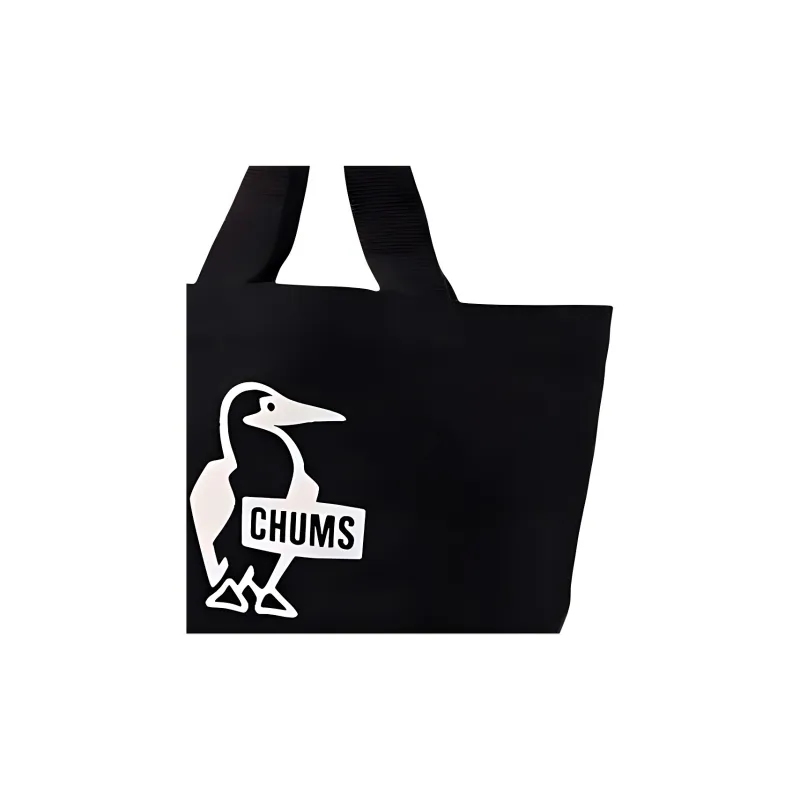 CHUMS Cotton Tote Bag Shopping Bag Handbag Mini Unisex Black-3
