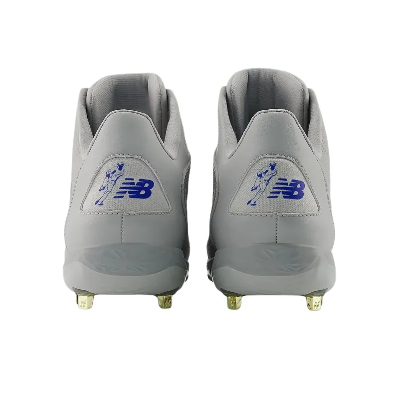 New Balance FuelCell Ohtani 1 Mid Top Upper Height Abrasion Resistant Functionality Baseball Shoes Men's Gray Blue-3