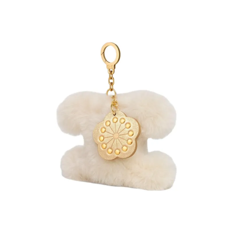 CELINE Triomphe Shearling Bag Accessory Women's Beige-1