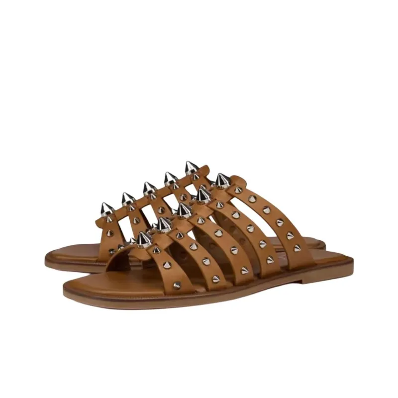 CL Slide Slippers Women's Coffee-1