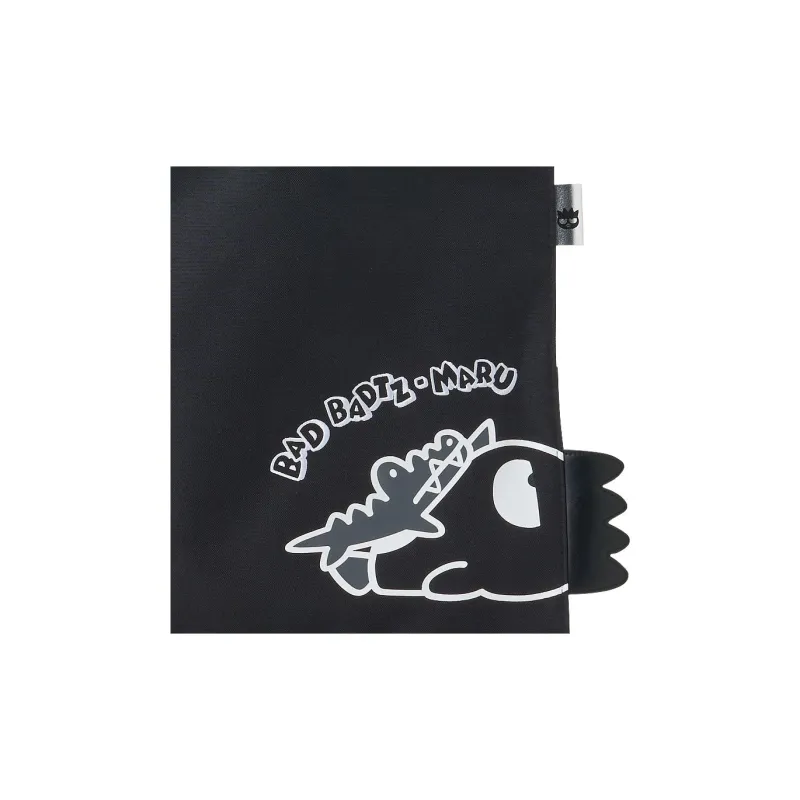 Sanrio Cool Penguins Polyester Tote Bag, Shopping Bag, Handbag, Shoulder Bag Unisex Black-6