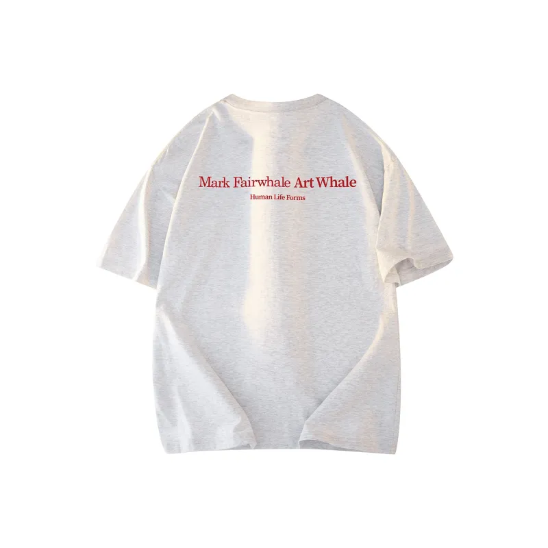 FAIRWHALE Short Sleeved T Shirts Unisex-4