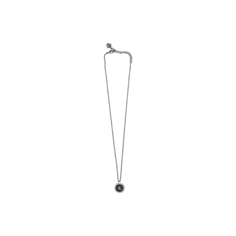 VERSACE Metal Necklaces Men's Silver-1