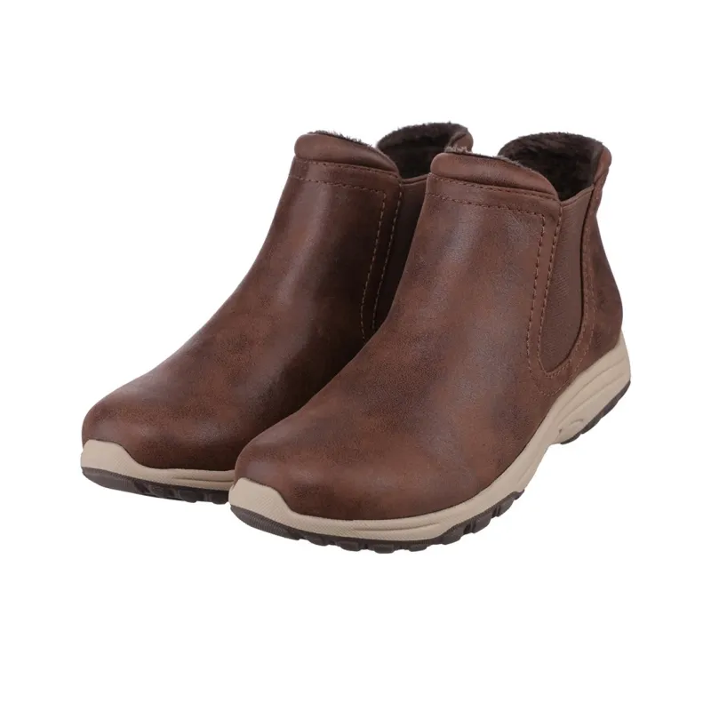Skechers Reggae Fest 2.0 Short Chelsea Boots Women's Brown-2