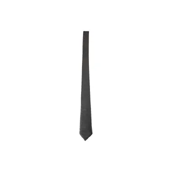 Bottega Veneta Leather Ties Men's Black