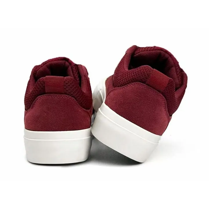 OUGLEMEN Non slip Lightweight Low Top Skateboard Shoes Men's-2
