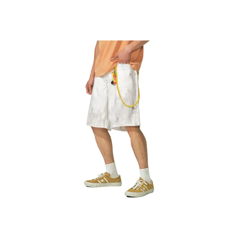 NOTHOMME Monterest Shun Time Wilderness Denim Shorts Unisex-0
