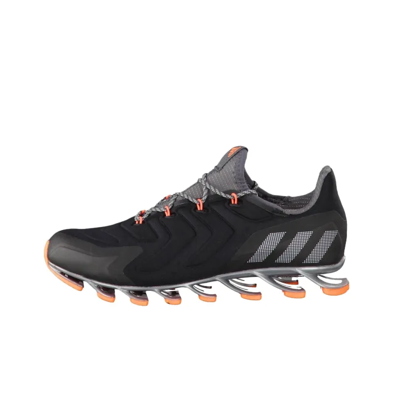 Adidas Springblade Abrasion Resistant Low Top Running Shoes Women's Black-0