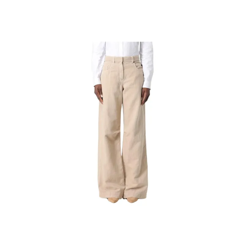 Brunello Cucinelli Jeans Women's Beige-0