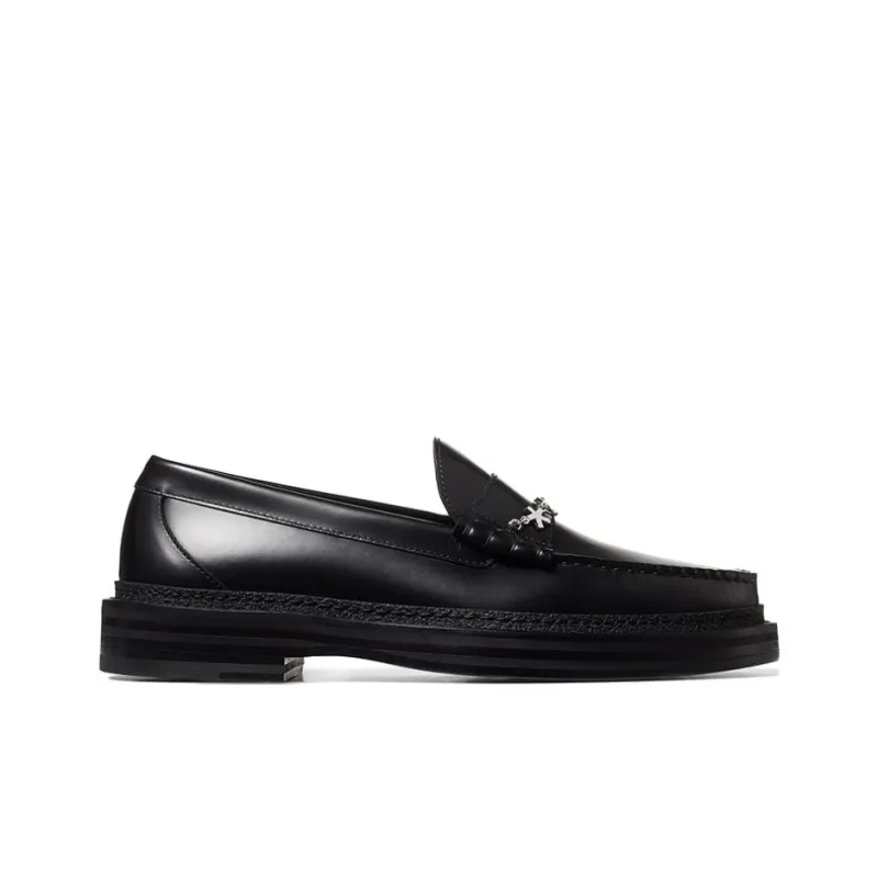 Eric Haze x Jimmy Choo Ezra Loafers Men's Black-1