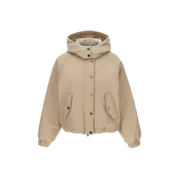 Brunello Cucinelli Jackets & Coats Women's Cream
