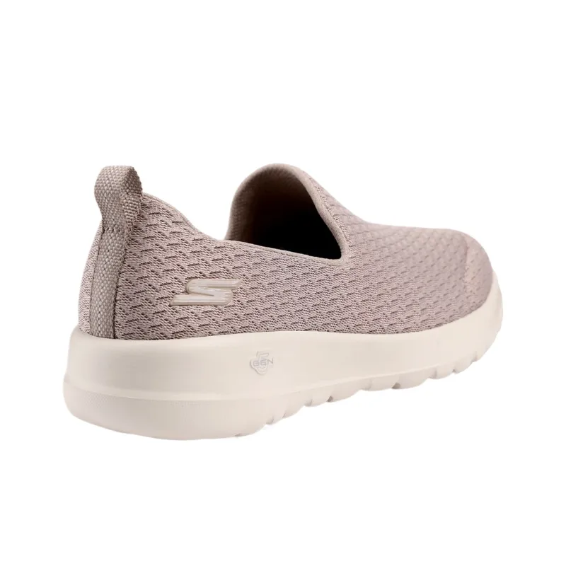 Skechers GO WALK Joy Breathable Low Top Casual Shoes Women's Gray Pink-3