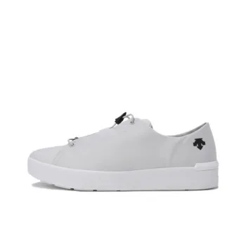 DESCENTE Abrasion Resistant Low Top Casual Shoes Unisex Gray