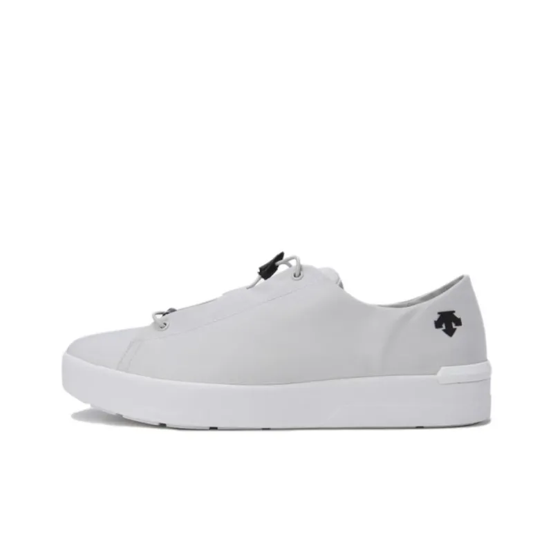 DESCENTE Abrasion Resistant Low Top Casual Shoes Unisex Gray-0