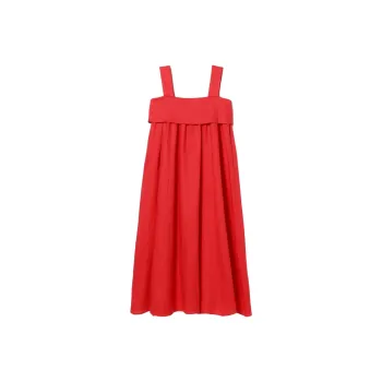 Beams Sleeveless Dress Women's Red