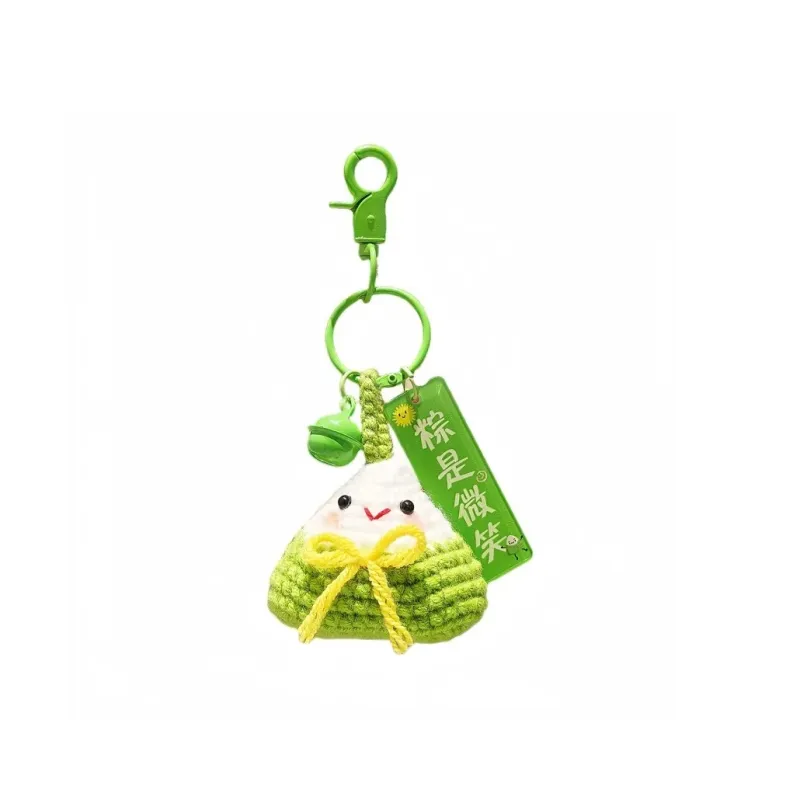 QIONGRUIGE QR Plush Fabric Pendants Unisex-13