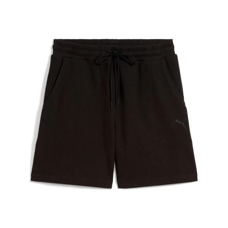 PUMA Her High Waist Casual Shorts Women's Black-0
