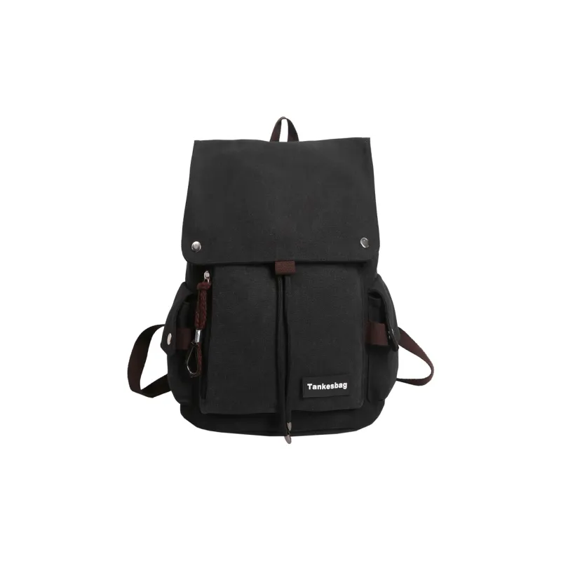 WXRX Canvas Backpack Unisex Multicolor-6