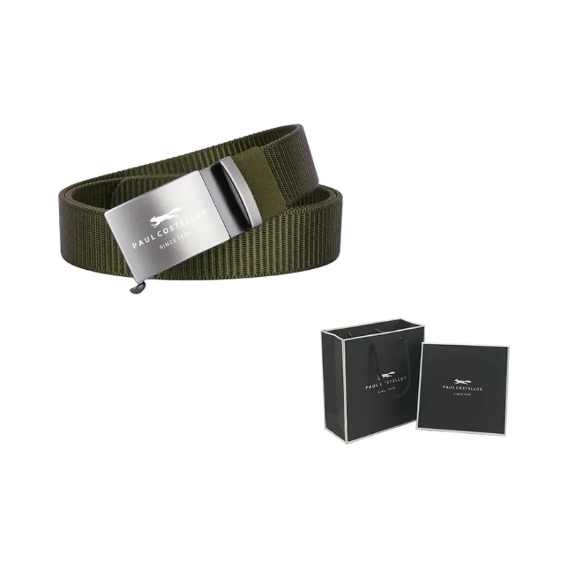 PAUL COSTELLOE Nylon Belt Unisex 3.4cm-26
