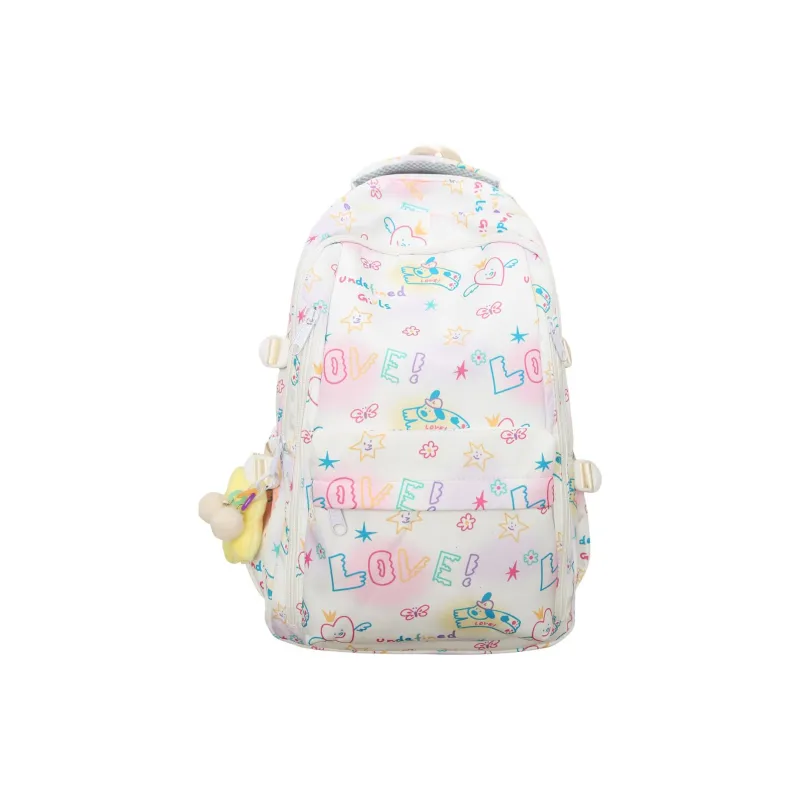 H YXIANG Nylon Backpack Small Size Women's Multicolor-1