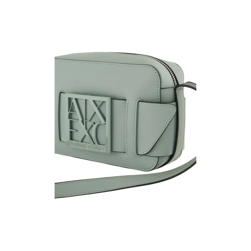 ARMANI EXCHANGEAE Polyurethane Crossbody Bag, Shoulder Bag Women's Green-3