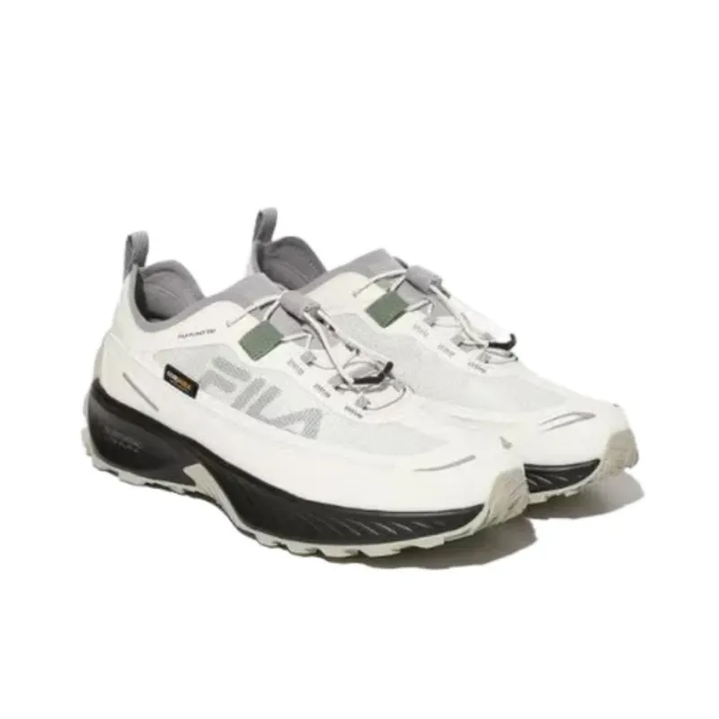 FILA Float TR7 Anti Slip Wear Resistant Low Top Running Shoes Unisex White Black-2