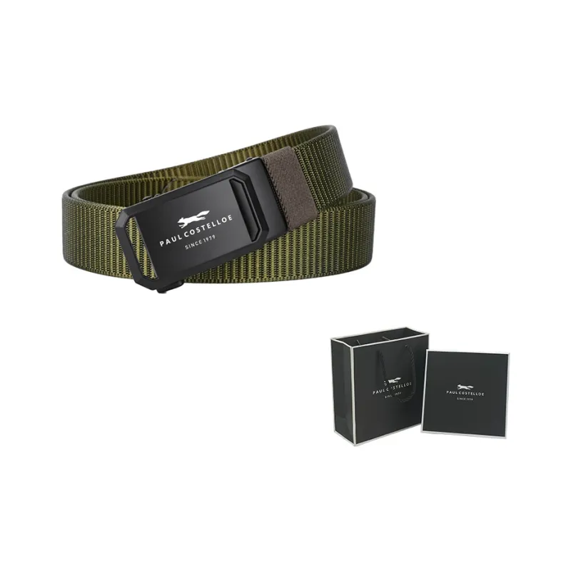 PAUL COSTELLOE Nylon Belt Unisex 3.4cm-37