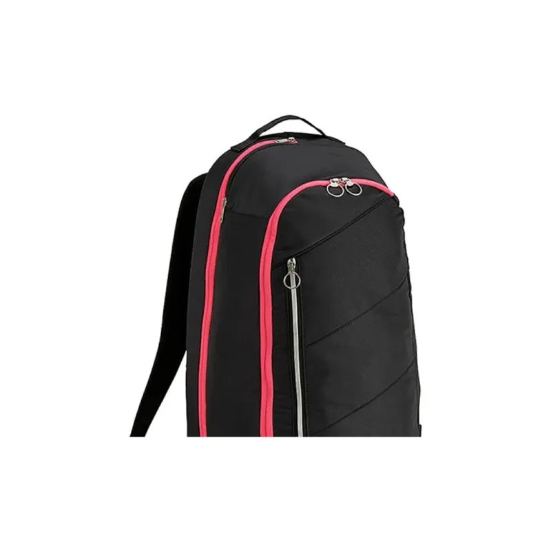 Mizuno Tennis Racket Bags Nylon PU Lining Synthetic Leather PU Unisex Black X Pink-2