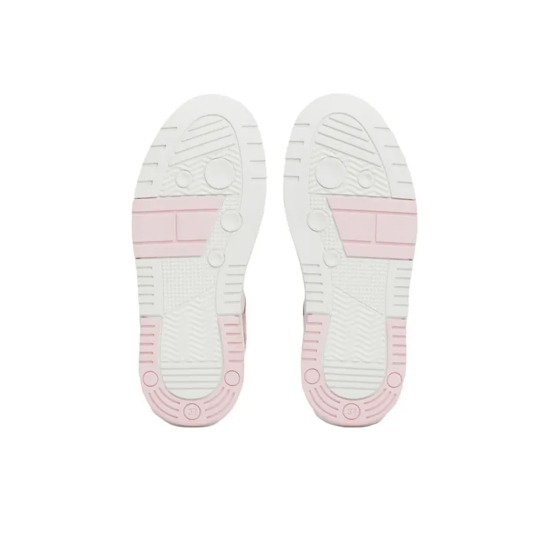 Tommy Hilfiger Brooklyn Low Top Skateboard Shoes Women's White Pink-5