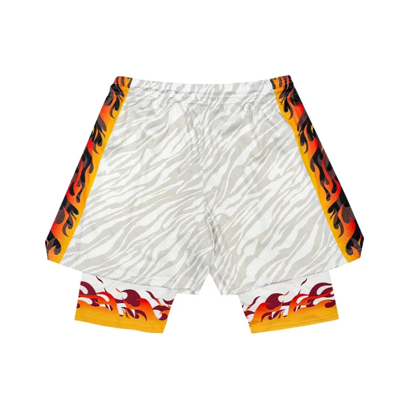 SWISH THE BALL IN Sports Shorts Unisex-3