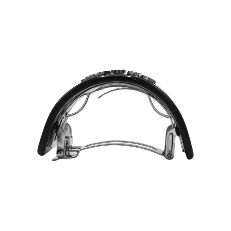 PRADA Plastic Hair Clips Women's Black-1