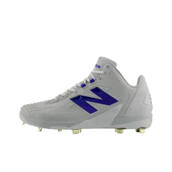 New Balance FuelCell Ohtani 1 Mid Top Upper Height Abrasion Resistant Functionality Baseball Shoes Men's Gray Blue