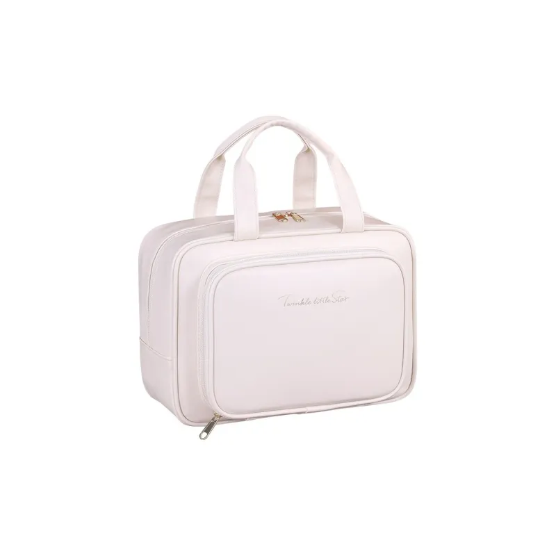 ZHIYIN Large Capacity Portable Skincare Storage Bag, Unique Design, Travel Portable Refill Case Make up Tools-0