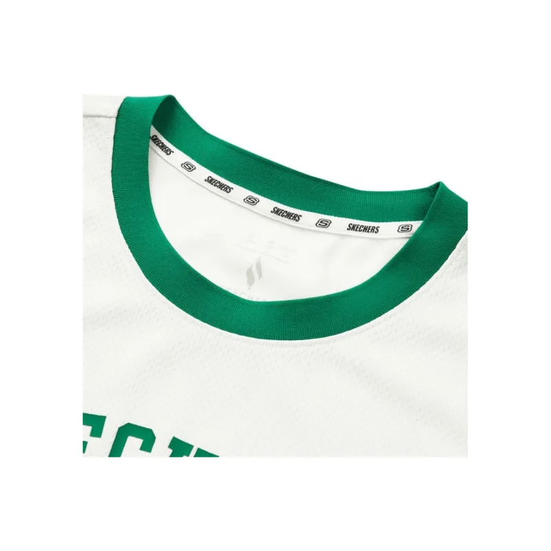 Skechers SS24 Tank Tops Unisex Marshmallow White-3
