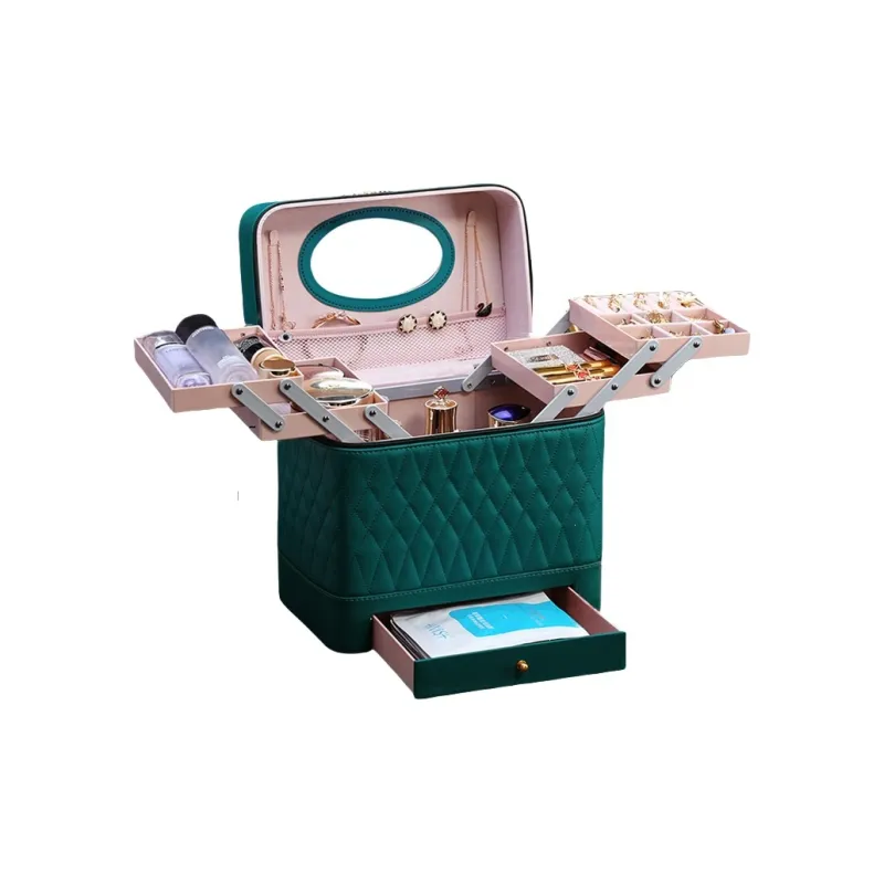 MUYAXUAN Portable Premium Nail Polish Storage Box-3