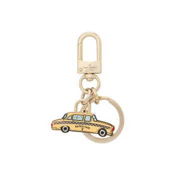 Kate Spade Metal Keychains Unisex Gold