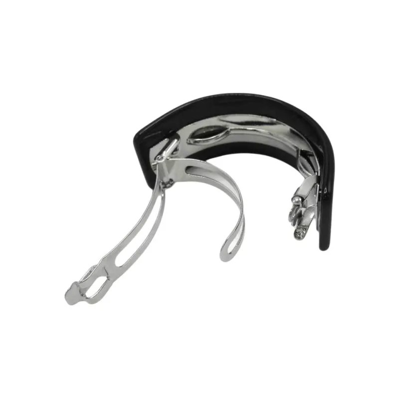 PRADA Plastic Hair Clips Women's Black-3