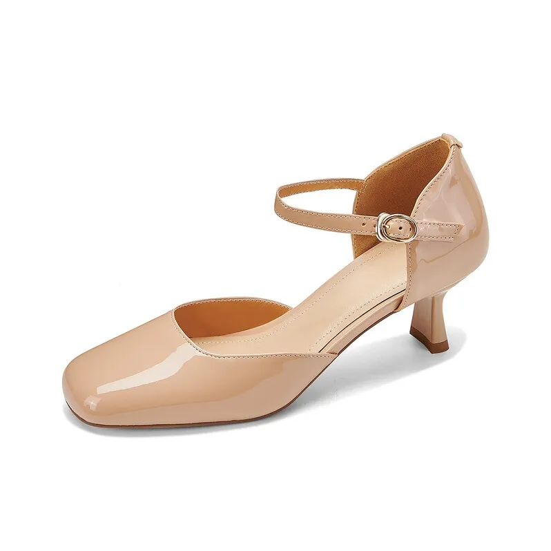 Schilling Chunky Heel High Heels 5.5cm Women's-12
