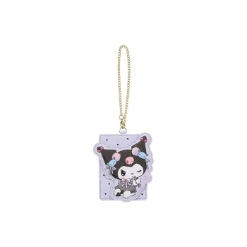 Sanrio Kuromi PU Card Holder Women's Purple