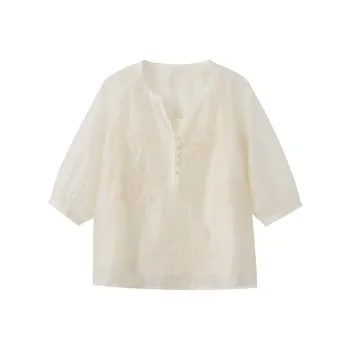 Homemade Willow Silk Shirt Unisex 