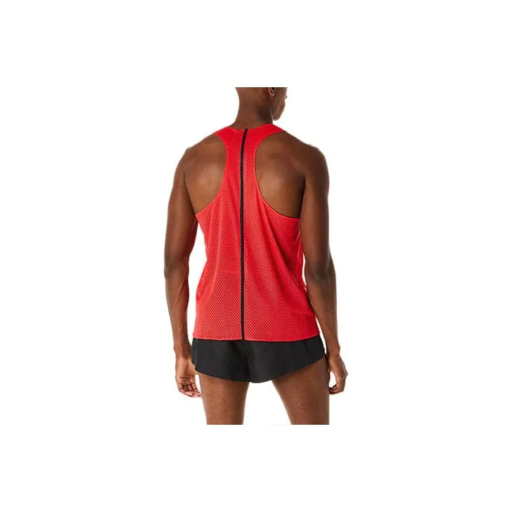 Asics TRACK ELITE ACTIBREEZE Tank Top Men's Red-1